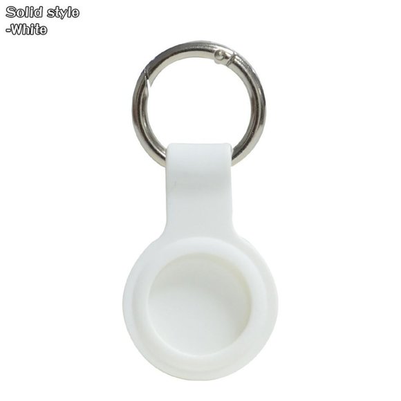 Silicone Case for Airtags with Keychain, Protective Cover for Apple Air tag Key - Picture 8 of 16